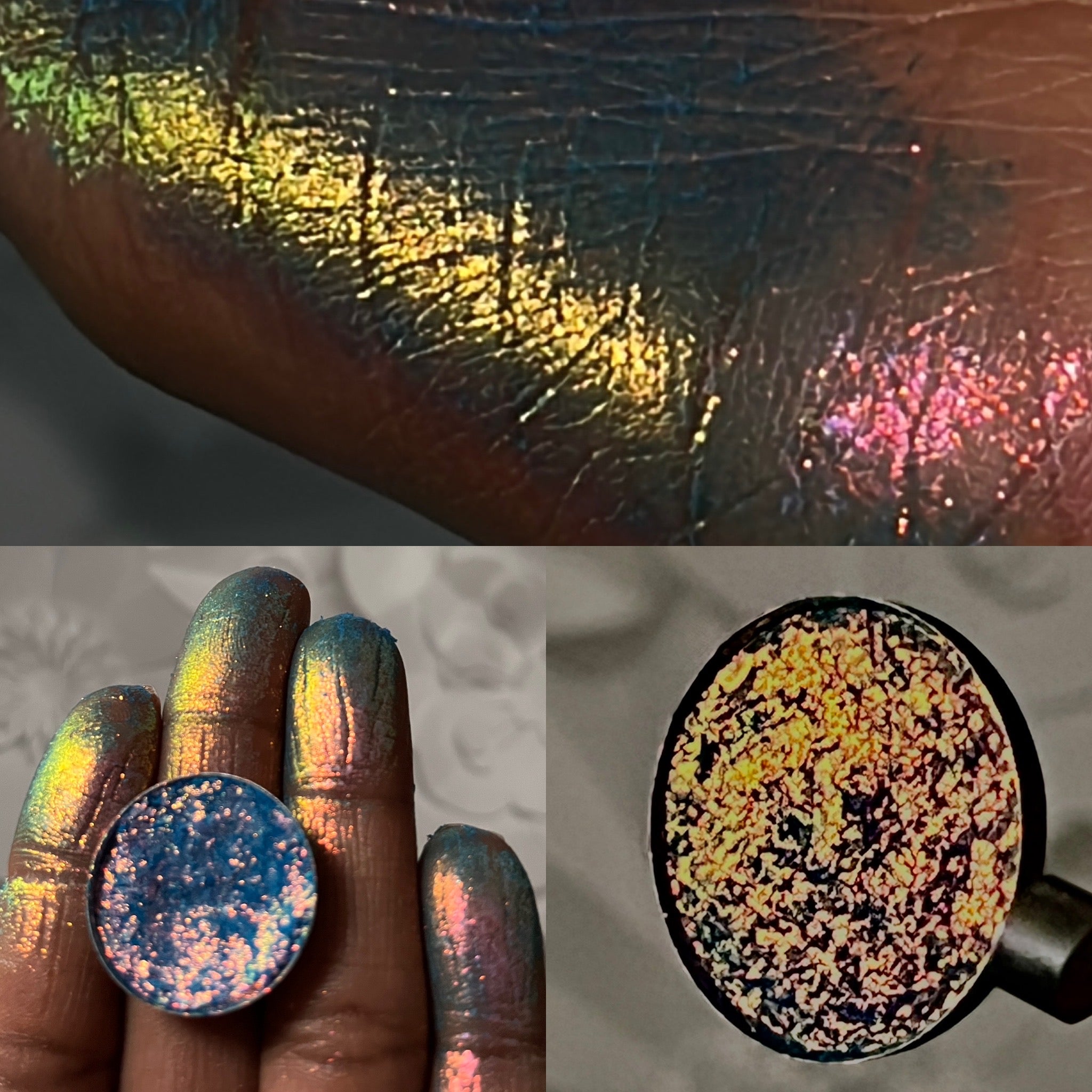 Single Multichrome Eyeshadow, 26mm Pam