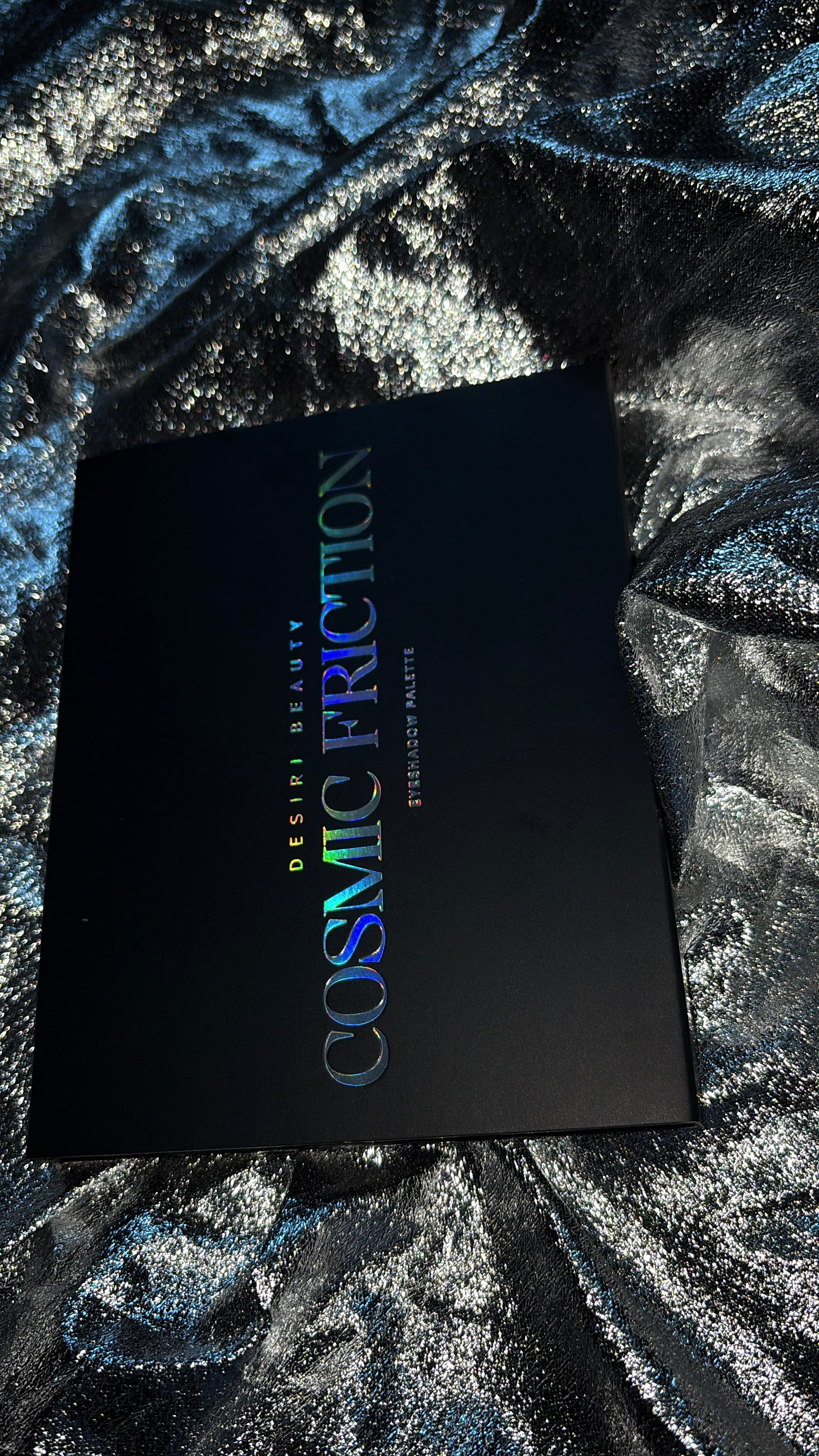 The Cosmic Friction | 12-Color Multichrome & Velvet Matte Eyeshadow Palette