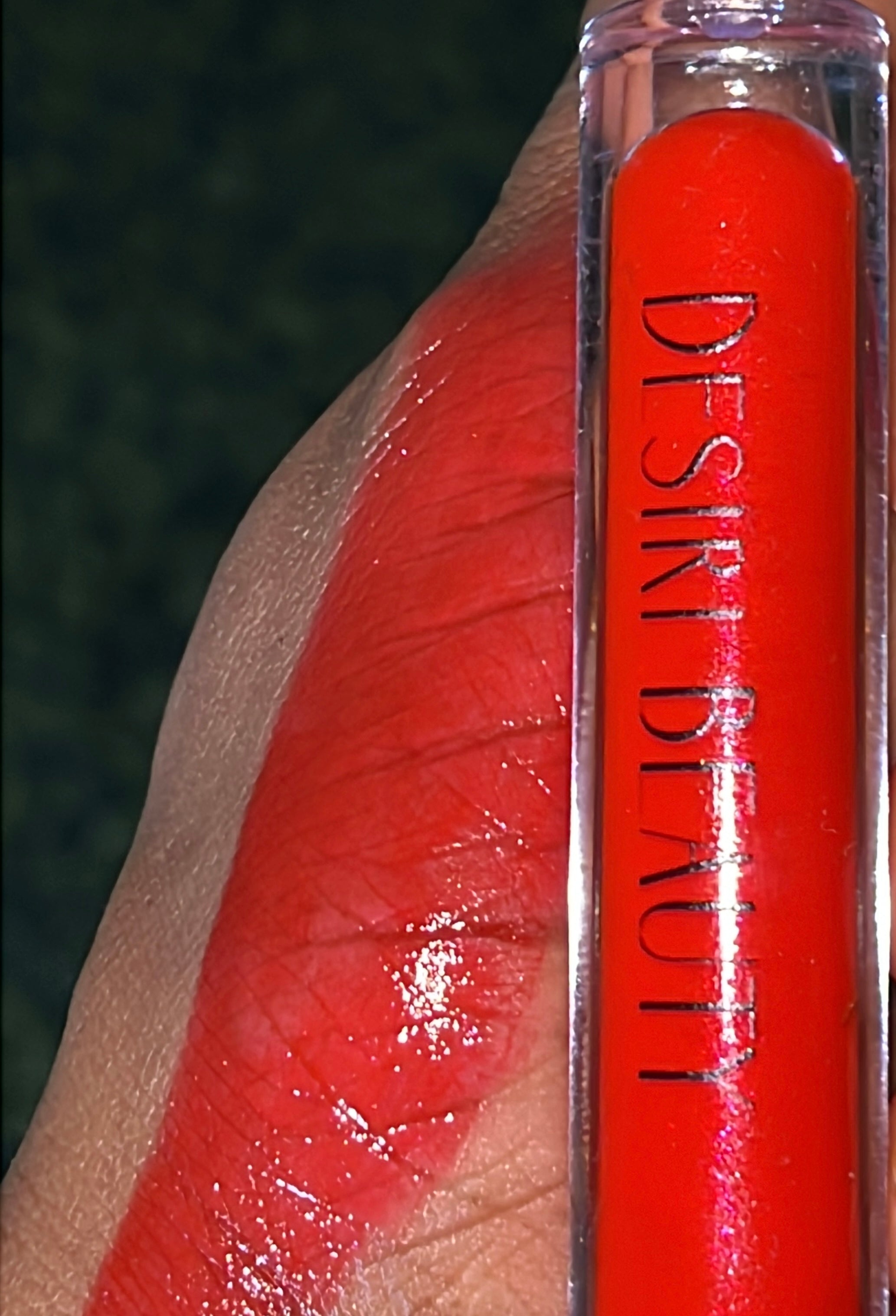 Lustrous Ruby, High-Shine Glassy Lipgloss, Red