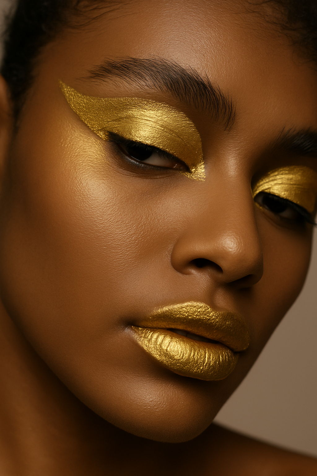 Radiant Gold Metallic Eyeshadow