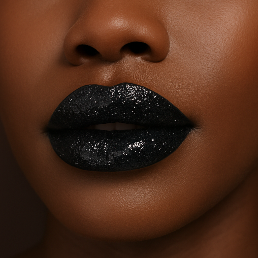 Holographic Lipgloss, Black Lipgloss