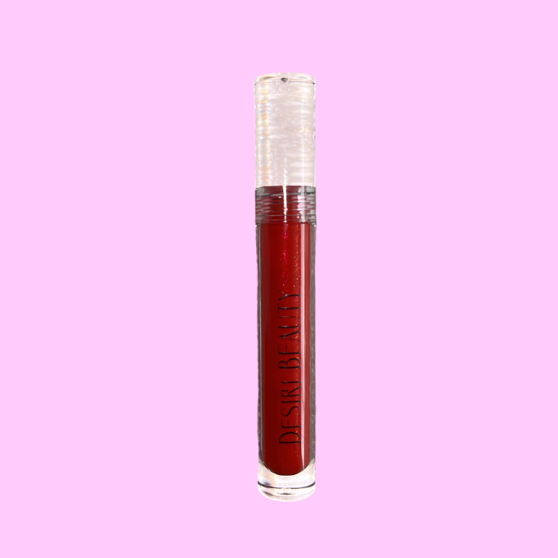 Lustrous Ruby, High-Shine Glassy Lipgloss, Red