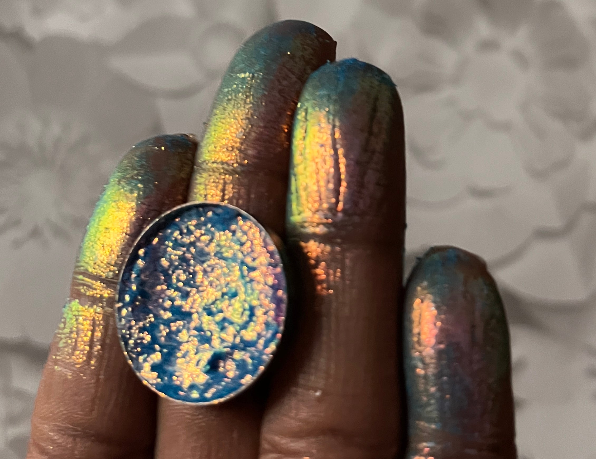 Single Multichrome Eyeshadow, 26mm Pam