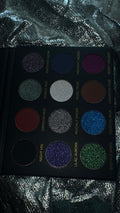 The Cosmic Friction | 12-Color Multichrome & Velvet Matte Eyeshadow Palette