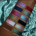 The Cosmic Friction | 12-Color Multichrome & Velvet Matte Eyeshadow Palette