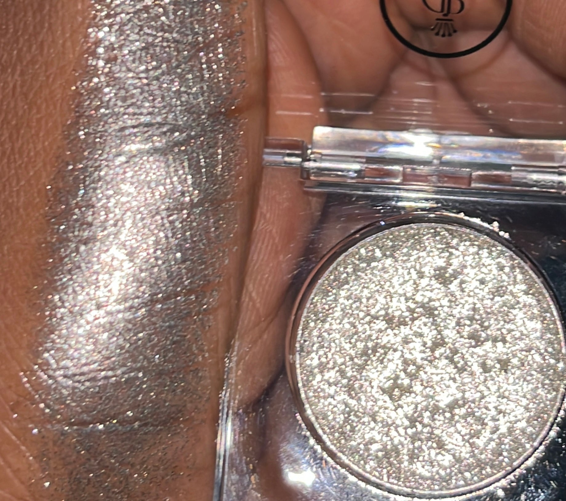 Silver Frost Metallic Eyeshadow