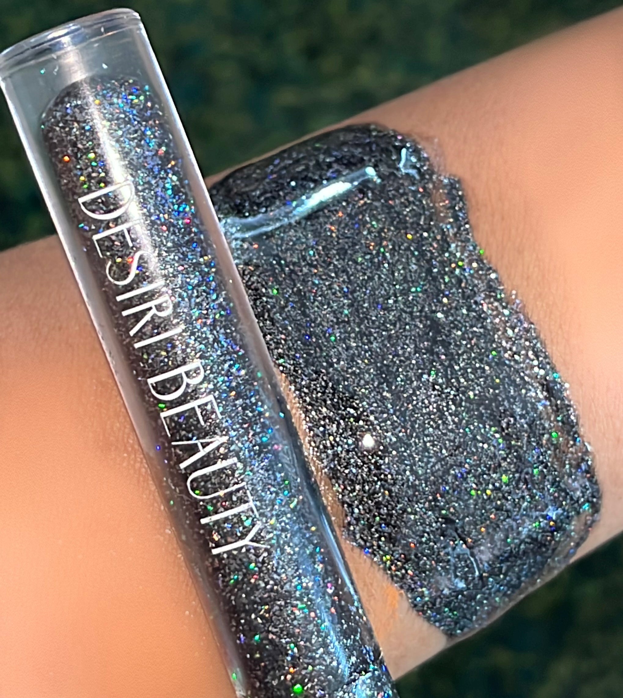 Holographic Lipgloss, Black Lipgloss