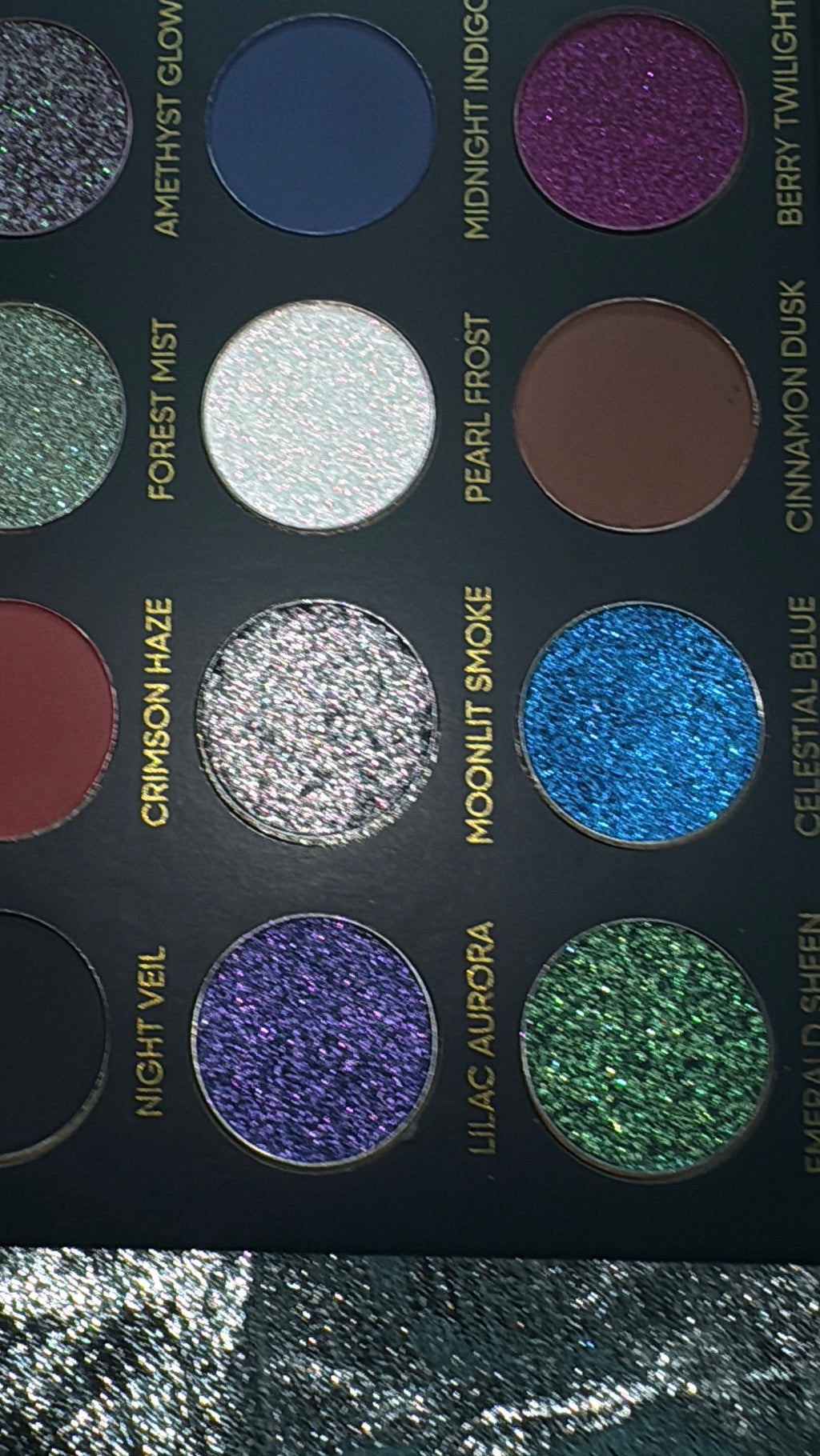 The Cosmic Friction | 12-Color Multichrome & Velvet Matte Eyeshadow Palette