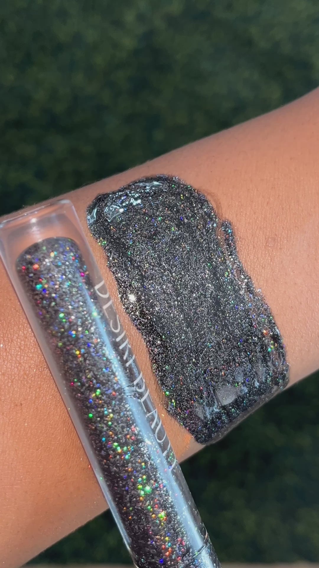 Holographic Lipgloss, Black Lipgloss